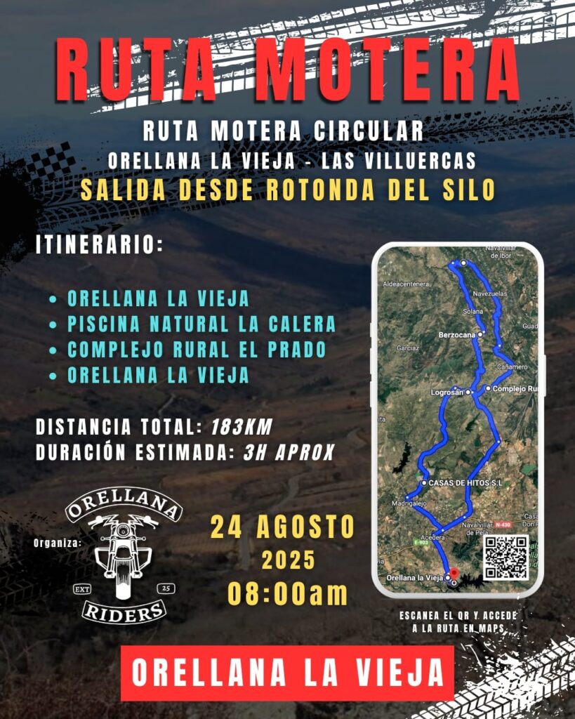 1ª RUTA ORELLANA RIDERS - VILLUERCAS