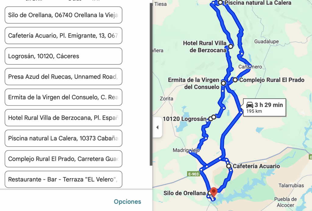 250824 Track Villuercas